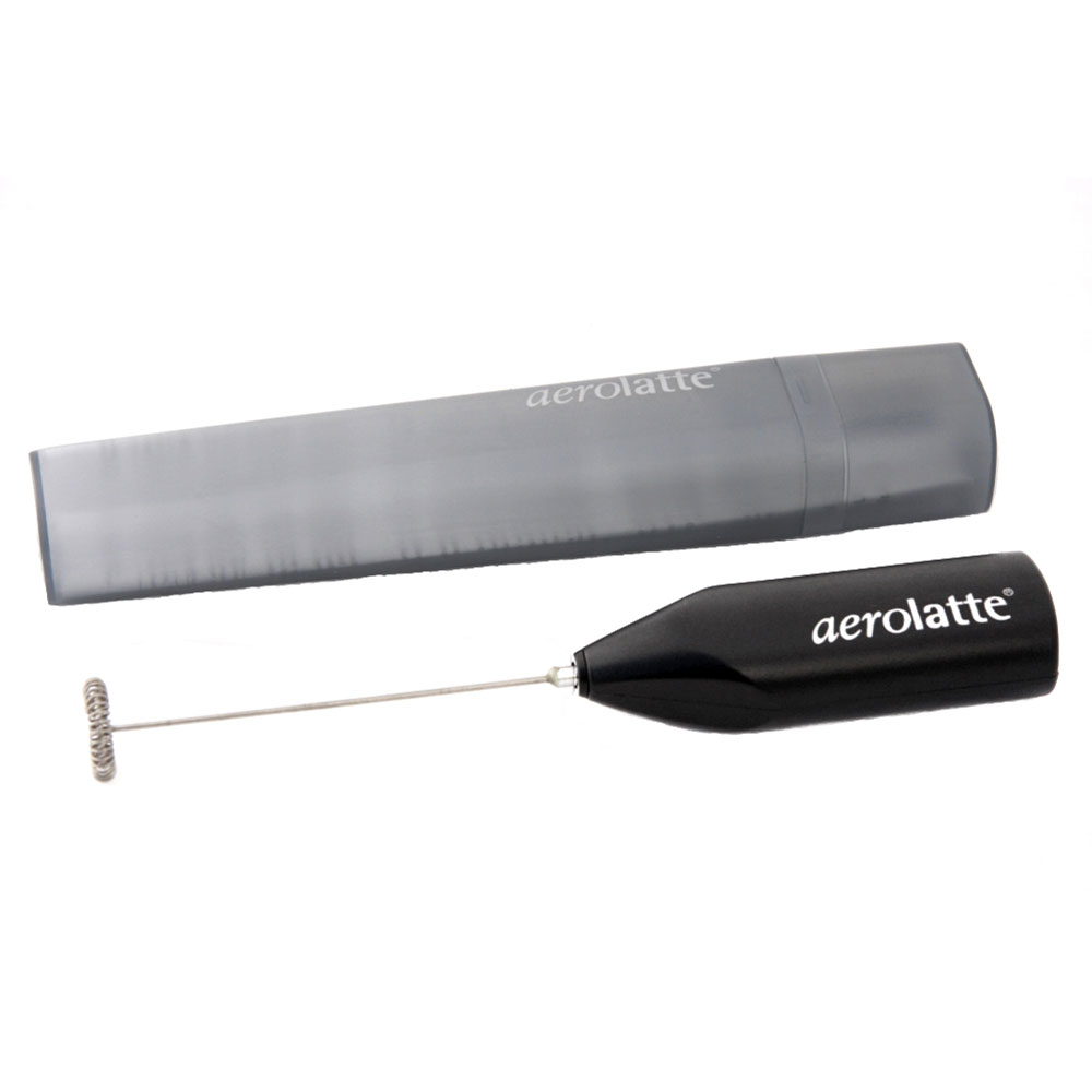 Battery Operated Moo Frother Wand Aerolatte With Case - Fante's Kitchen  Shop - Since 1906