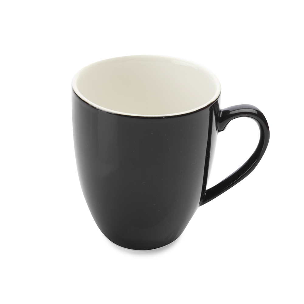 Maxwell & Williams Cafe Culture Coupe Mug400ml Black | Living & Giving