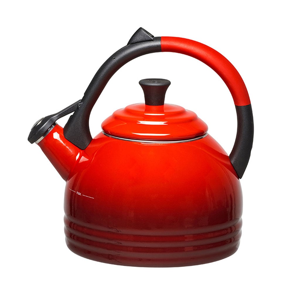 le creuset cast iron tea kettle