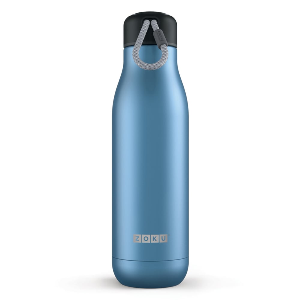 Zoku Stainless Steel Bottle Blue 750ml | Living & Giving