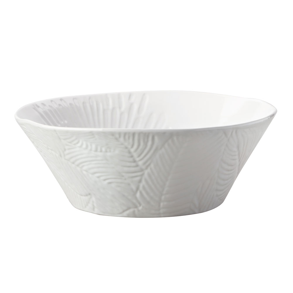 Maxwell & Williams Panama Round Serving Bowl White 25cm | Living & Giving